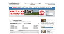 Desktop Screenshot of imobiliarevanzari.ro