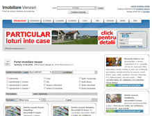 Tablet Screenshot of imobiliarevanzari.ro